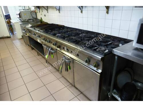 Fagor 10 Burner/Dual Grill/Dual Contact Grill Combination Unit