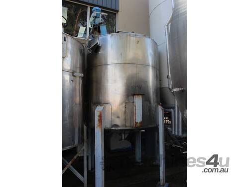 Stainless Steel Mixing Tank.