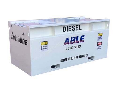 Able Fuel Cube Bunded 400 Litre (Safe Fill 400 Litre)