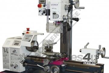 TU-2506V-20M Opti-Turn Lathe & Mill Drill Combination Package Deal 250 x 550mm Included BF-20AV Mill