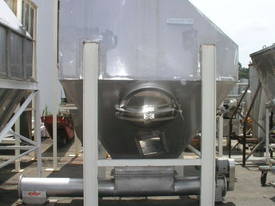 Powder Hopper Stainless Steel Capacity 6Cu Mtr. - picture0' - Click to enlarge