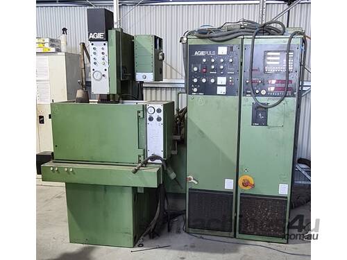 Agie Plus CNC EDM spark erosion machine 