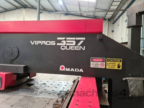 Amada Vipros 357 Queen CNC Turret Punch Press. Ex Stock Brisbane.