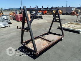 A FRAME STORAGE RACK ON WHEELS - picture0' - Click to enlarge