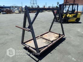 A FRAME STORAGE RACK ON WHEELS - picture1' - Click to enlarge