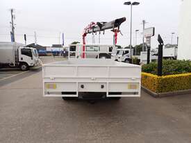2012 HINO DUTRO 300 - Tray Truck - Truck Mounted Crane - Tray Top Drop Sides - picture2' - Click to enlarge