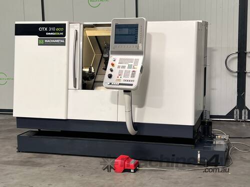 CNC Lathe with c-axis DMG MORI - CTX 310 eco