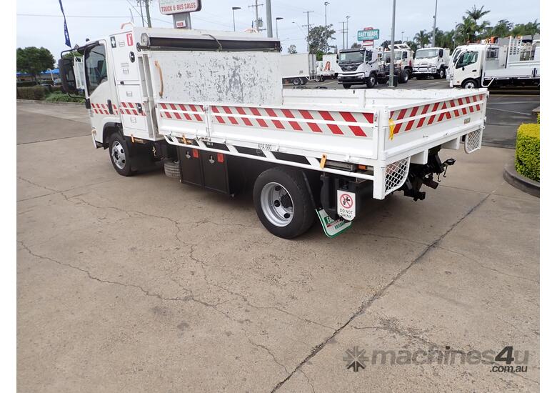 caption 2012 ISUZU NPR 400 - Tipper Trucks - Tray Top Drop Sides