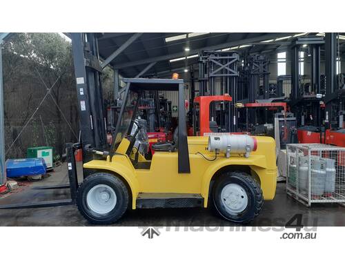 7 Ton Hyster Forklift for sale dual wheel 1500mm tynes 4500mm mast