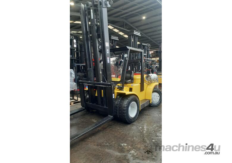 Used hyster 7 Ton Hyster Forklift for sale dual wheel 1500mm tynes
