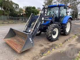 New Holland T6-150 f/w Stoll Loader - picture1' - Click to enlarge