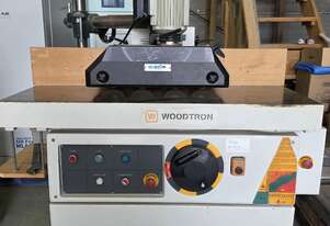 WOODTRON T130A *Sold*. HELMA AUTO TWIN COPY SHAPER. UNION-ONE Single End Tenoner 3 x Heads Taiwan