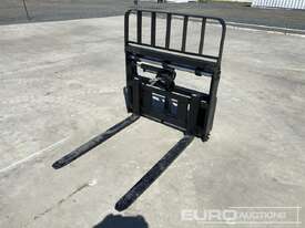 Unused Hydraulic Adjustable Forks to suit Skidsteer Loader - picture0' - Click to enlarge