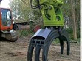 Hydraulic Rotating Grab to suit 5 to 7.5 Ton Excavators - picture0' - Click to enlarge