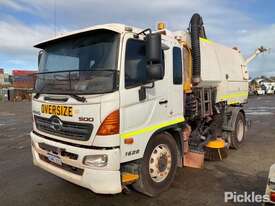 2015 Hino FG 500 1628 Dual Control Road Sweeper - picture0' - Click to enlarge