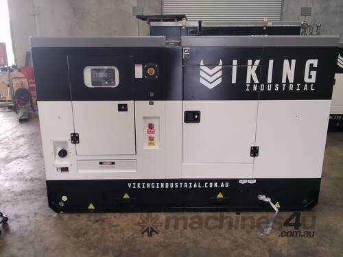 caption VIKING INDUSTRIAL HALO 40KVA CUMMINS GENERATOR