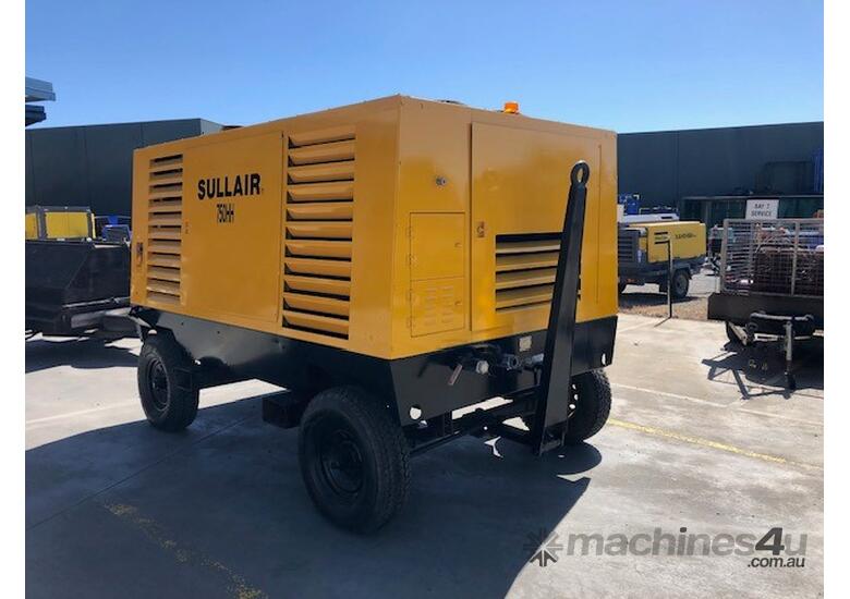 caption CVA Compressors - Sullair 750HA DWQ-CAT, 750cfm Twin Pressure Diesel Compressor * POWERED BY CAT *
