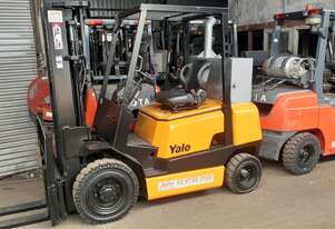 ACTIVE FORKLIFTS - Yale Flame Proof diesel Forklift for sale- 4.5m container entry mast 2.5 ton capa