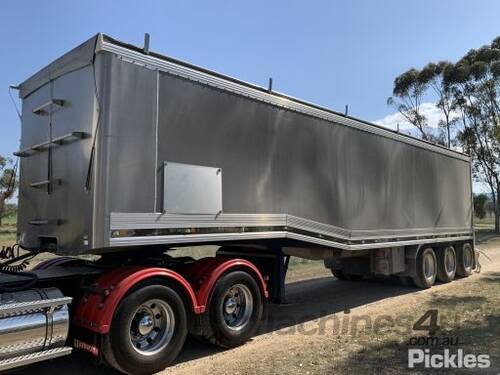 2021 BTE Tri Semi Tri Axle Aluminium Tipping Trailer