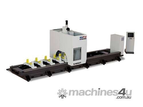 caption OZ MACHINE Garnet 8000 4 axis machining centre