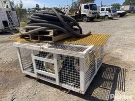 Steel Crate containing Rims and tyres and hoses - picture2' - Click to enlarge