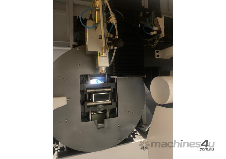 caption AMTEC SENFENG TUBE CUTTING LASER MACHINE