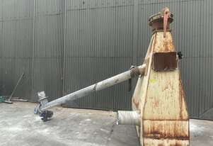 2.8m x 150mm helical auger screw feeder conveyor hopper 1.5kW Bulker bag filling