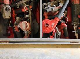 Toolbox with Assorted Milwaukee Power Tools - picture0' - Click to enlarge