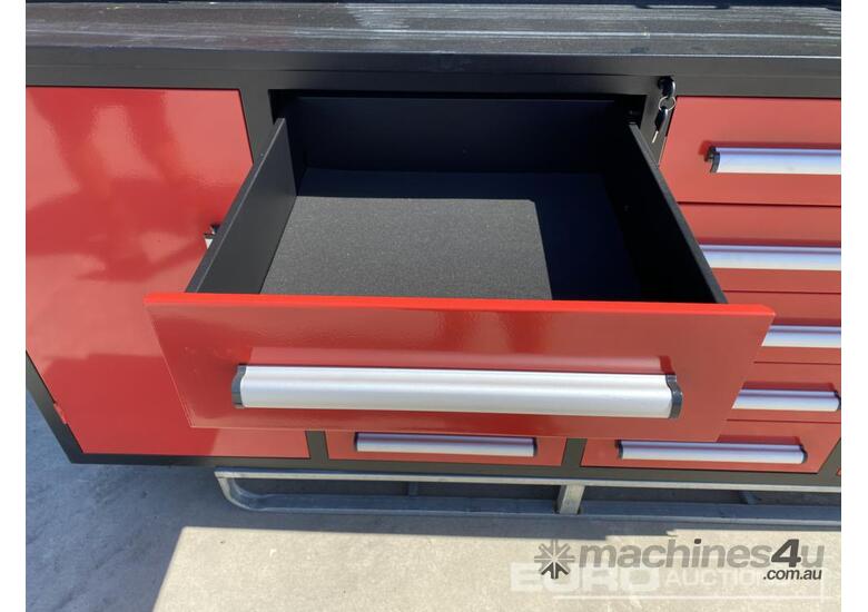 New Steelman Unused Steelman 2 1m Work Bench Tool Cabinet Work Benches ...