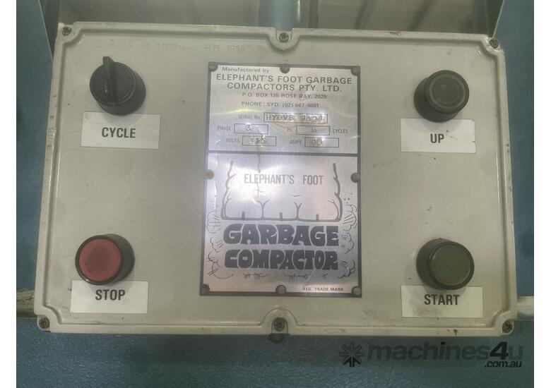 Used 1990 Elephants Foot Used Elephants Foot Compactor Cardboard