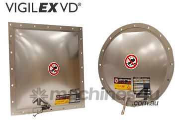 Explosion relief vents