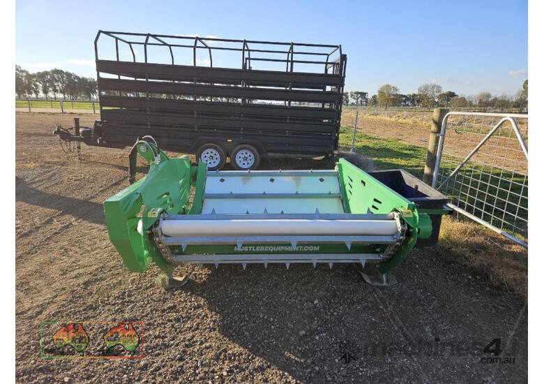 caption (8246) Hustler Unrolla LX105 Mounted Bale Feeder (Katunga, VIC)