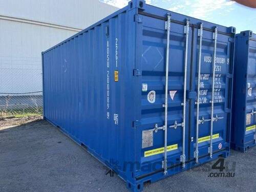 2021 20' Shipping Container - A0SU2000899