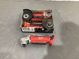 Milwaukee cordless angle grinders - picture0' - Click to enlarge