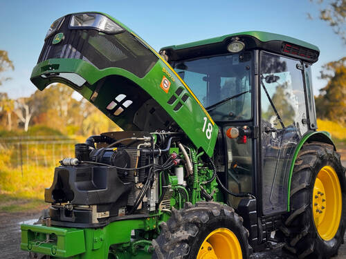 caption John Deere 5100 FWA/4WD Tractor