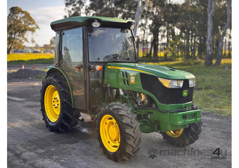 caption John Deere 5100 FWA/4WD Tractor