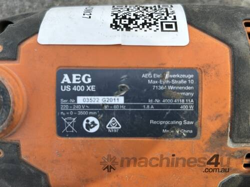 AEG US400XE Mini Reciprocating Saw