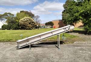 Stainless Steel Elevator Incline Conveyor - Tripax