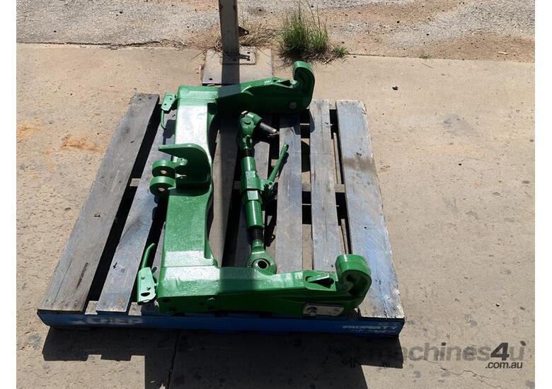 caption John Deere Linkage Arm/ Quick Hitch