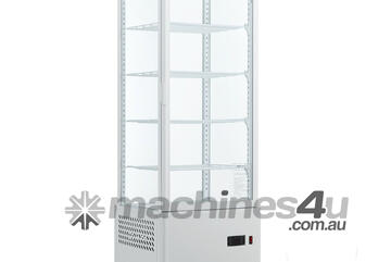 TCBD108L Four Sided Countertop Display Fridge 447x400x1194mm