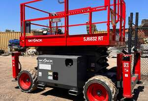 Skyjack SJ6832RT - 32ft RT Scissor Lift