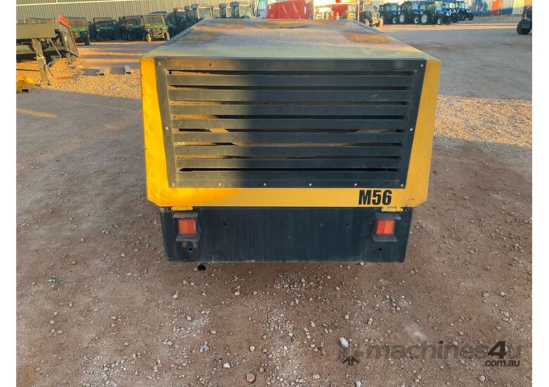 caption 2002 Kaeser M56 Air Compressor (Trailer Mounted)
