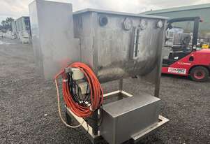 Blender Mixer Paddle Stainless 1.2m Long x 900mm wide x 800mm Deep