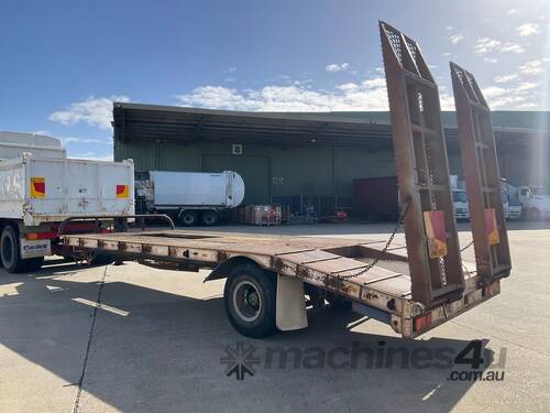 caption 2003 Rollins Pty Ltd Beavertail Single Axle Beaver Tail Trailer