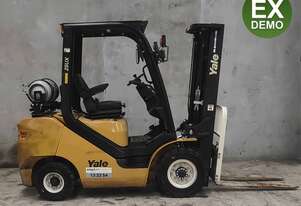 Yale 2.5T LPG counterbalance forklift