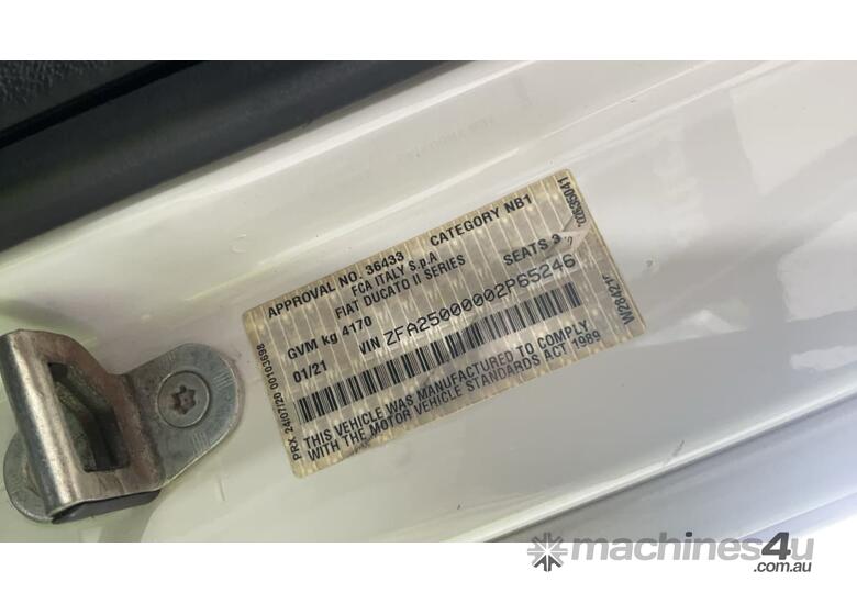 caption 2021 Fiat Ducato Diesel