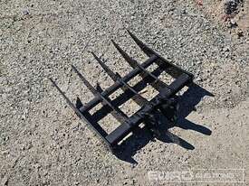 Unused Captok Rake To Suit 1-3 Ton Excavator, Pin Diameter 1