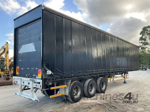 2013 Vawdrey VB S3 Tri Axle Flat Top Curtainside Trailer