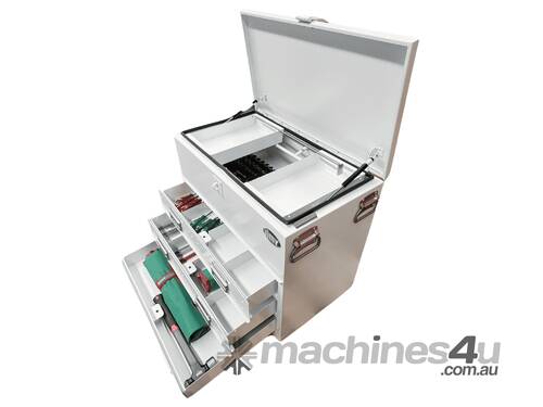 300 Piece 3 Drawer Ute Box (White)
