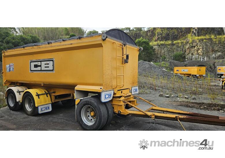 2003 CB Tri-Axle Steel Tipper Trailer